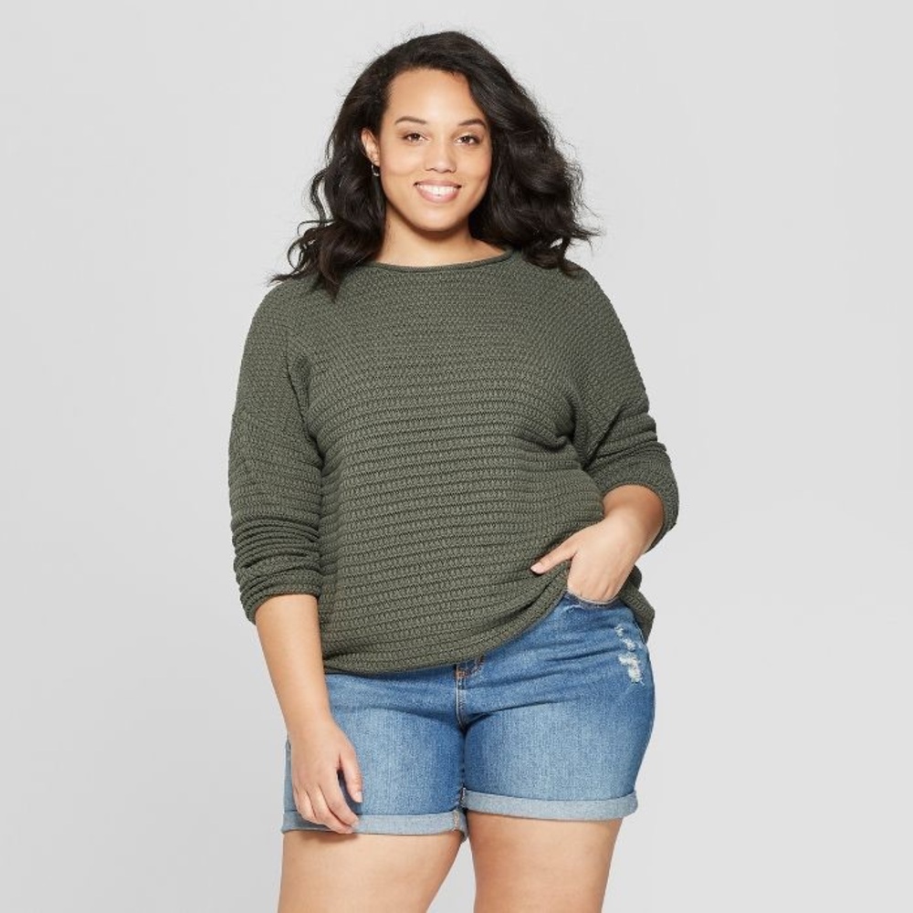 Army Green Sweater from Target- Size XS